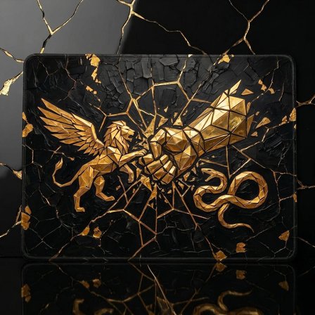 ORYN Saga / Ikarus Edition | 48x40cm Gaming Mousepad - (3mm Kalınlık)