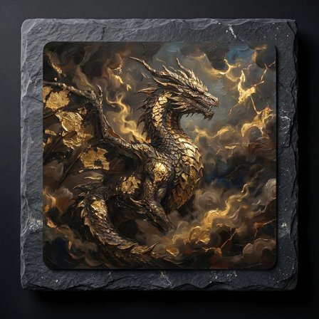ORYN Saga / Ryujin Edition | 48x40cm Gaming Mousepad - (3mm Kalınlık)