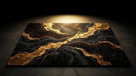 ORYN Saga / Aurum Edition | 50x40cm Gaming Mousepad - (3mm Kalınlık)