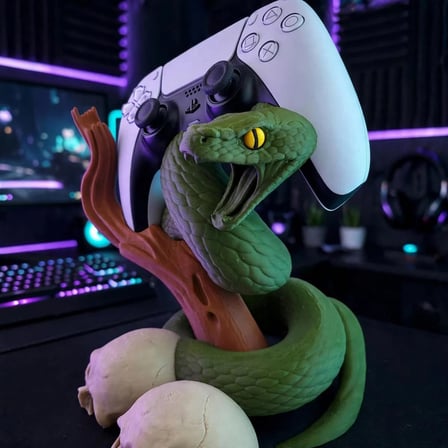 SNAKE SKULL PS5 KOL STANDI 