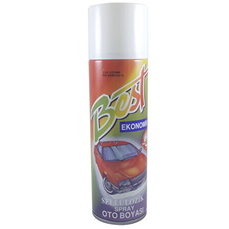 BEST SELÜLOZİK SPREY OTO BOYA SİYAH 300ML