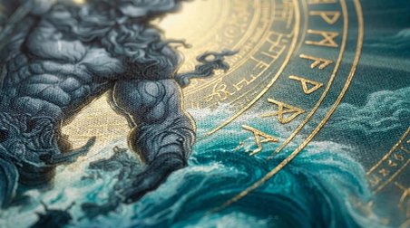 ORYN Pantheon / Poseidon Edition | 70x30cm Gaming Mousepad - (3mm Kalınlık)