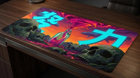 ORYN Vandal / Vortex Edition | 70x30cm Gaming Mousepad - (3mm Kalınlık)
