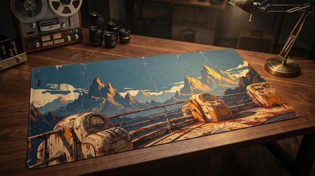 ORYN Roam / Vista Edition | 80x30cm Gaming Mousepad - (3mm Kalınlık)