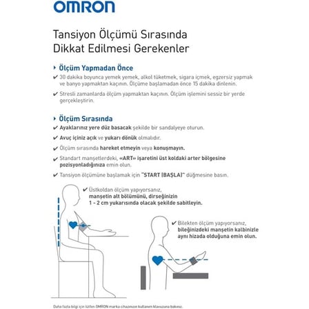 Omron M2 Basic HEM-7121J-E Dijital Koldan Ölçer Tansiyon Aleti
