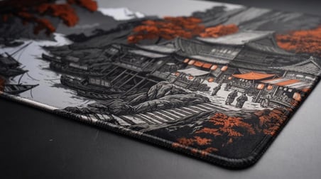 ORYN Kaizen / Kano Edition | 70x30cm Gaming Mousepad - (3mm Kalınlık)
