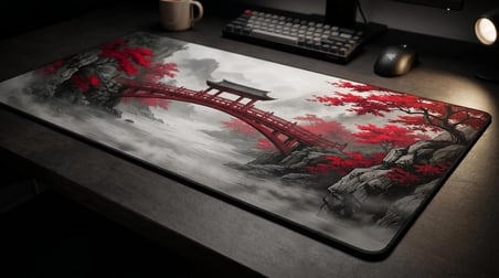 ORYN Kaizen / Kure Edition | 80x30cm Gaming Mousepad - (3mm Kalınlık)