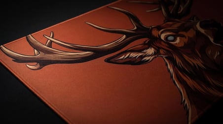 ORYN Icon / Stag Edition | 80x30cm Gaming Mousepad - (3mm Kalınlık)