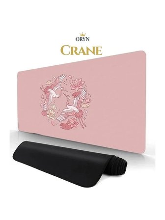 ORYN Flora / Crane Edition | 70x30cm Gaming Mousepad - (3mm Kalınlık)