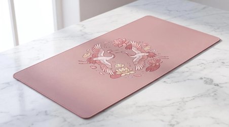 ORYN Flora / Crane Edition | 70x30cm Gaming Mousepad - (3mm Kalınlık)