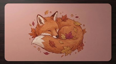 ORYN Flora / Repose Edition | 70x30cm Gaming Mousepad - (3mm Kalınlık)