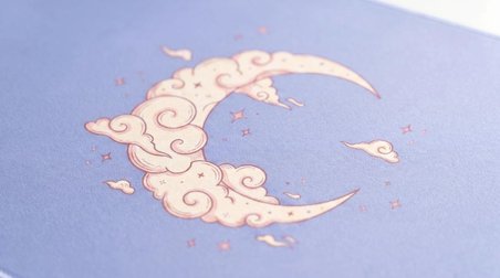 ORYN Flora / Luna Edition | 80x30cm Gaming Mousepad - (3mm Kalınlık)