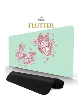 ORYN Flora / Flutter Edition | 90x40cm Gaming Mousepad - (3mm Kalınlık)