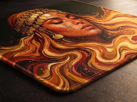 ORYN Muse / Tanit Edition | 48x40cm Gaming Mousepad - (3mm Kalınlık)