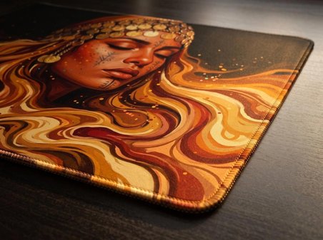 ORYN Muse / Tanit Edition | 48x40cm Gaming Mousepad - (3mm Kalınlık)