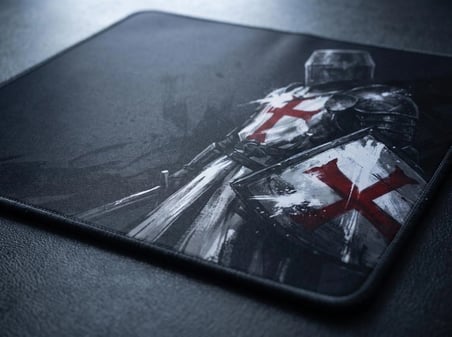 ORYN Epic Warriors / Templar Edition | 40x30cm Gaming Mousepad - (3mm Kalınlık)