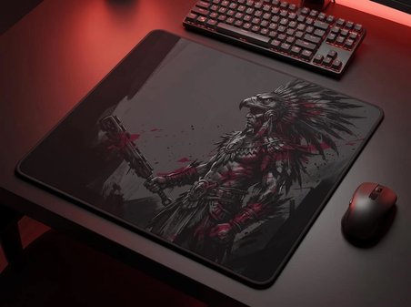 ORYN Epic Warriors / Cuauhtli Edition | 40x30cm Gaming Mousepad - (3mm Kalınlık)