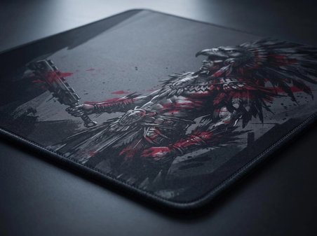 ORYN Epic Warriors / Cuauhtli Edition | 48x40cm Gaming Mousepad - (3mm Kalınlık)