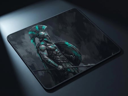 ORYN Epic Warriors / Leonidas Edition | 50x40cm Gaming Mousepad - (3mm Kalınlık)