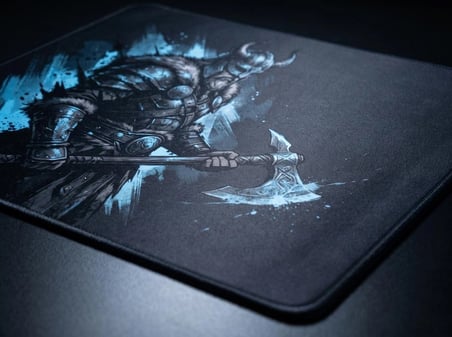 ORYN Epic Warriors / Jar lEdition | 50x40cm Gaming Mousepad - (3mm Kalınlık)
