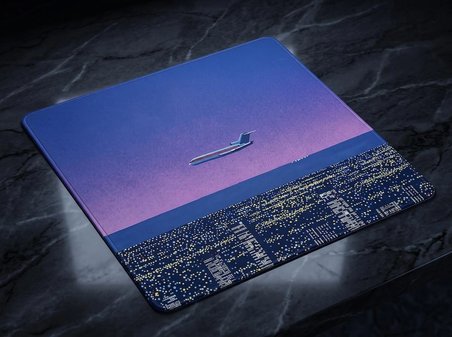 ORYN Night Drive / Nightfall Edition | 40x30cm Gaming Mousepad - (3mm Kalınlık)