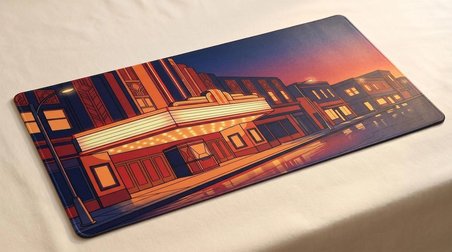 ORYN Machinami / Kinema Edition / 70x30  Gaming Mousepad - (3mm Kalınlık)