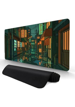 ORYN Machinami / Roji Edition / 90x40 Gaming Mousepad - (3mm Kalınlık)