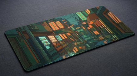 ORYN Machinami / Roji Edition / 90x40 Gaming Mousepad - (3mm Kalınlık)