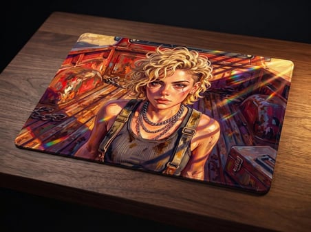 ORYN Stray Light / Prism Edition | 40x30cm Gaming Mousepad - (3mm Kalınlık)