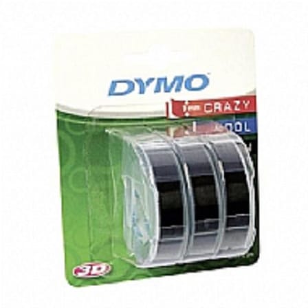 Dymo Rhino Kabartma Şerit 9 Mm S 3M 3 Lü Blister Siyah S0847730