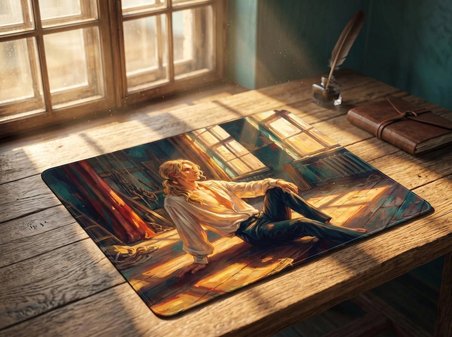 ORYN Stray Light / Dustlight Edition | 50x40cm Gaming Mousepad - (3mm Kalınlık)