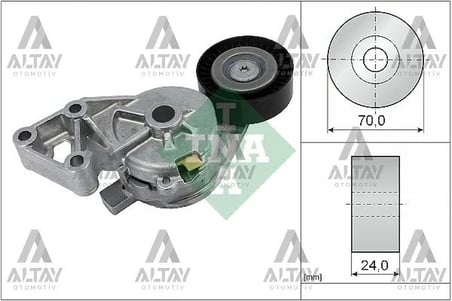 038903315AE VANTİLATÖR GERGİSİ TRANSPORTER T5 / GOLF4 / BORA / SHARAN 97-06 AXB-AUY-ALH 1.9 TDİ KOMPLE