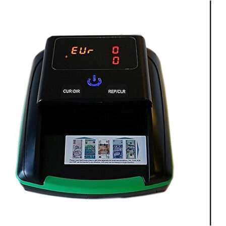 Bill Counter AL-130 F5 Sahte Para Kontrol Makinesi 5 Ülke Parası