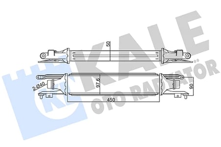 6302078 TURBO RADYATÖRÜ (INTERCOOLER) CORSA D A13DTC-Z13DTJ-