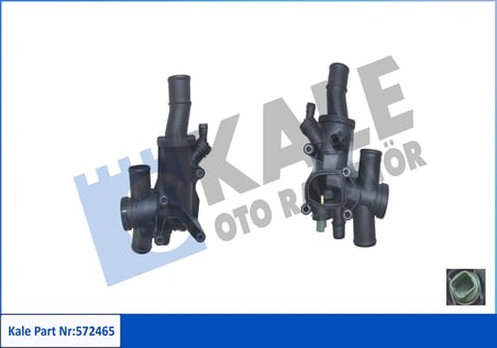 1336Y9 TERMOSTAT GÖVDESİ MONDEO / 407 / 607 / BOXER 03= 2.0 TDCI/HDI