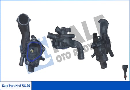 9808647080 TERMOSTAT GÖVDESİ 207 / 208 / 308 / 508 / RCZ / C4 / C5 / RCZ  07= 1,6I 16V EPC6 -EP6