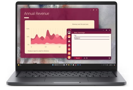 DELL 14" ULTRA 5 235U-16GB DDR5 RAM-512GB NVME-FDOS / PRO BTO113_PC14250_U