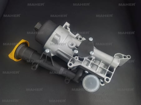 55193743 - 650143 - 650034 YAĞ SOĞUTUCUSU FIAT DOBLO / LINEA / FIORINO / G.PUNTO / OPEL ASTRA H / CORSA Z13DT-Z13DTJ-Y13DT-Z13DT-A13DTE-Z13DTH  İÇTEN SOĞUTMA KOMPLE EURO4