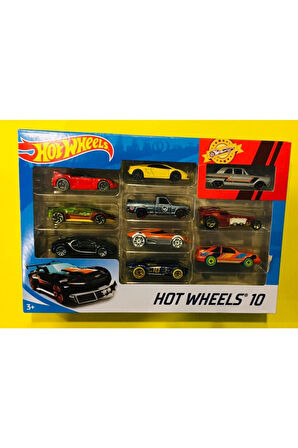 Hot Wheels 10'lu Araba Seti