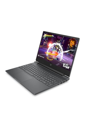 HP Victus Gaming Laptop Koyu Gri 15.6 inç 16 GB RAM 512 GB SSD NVIDIA GeForce RTX 3050 144 Hz Windows 10 PRO