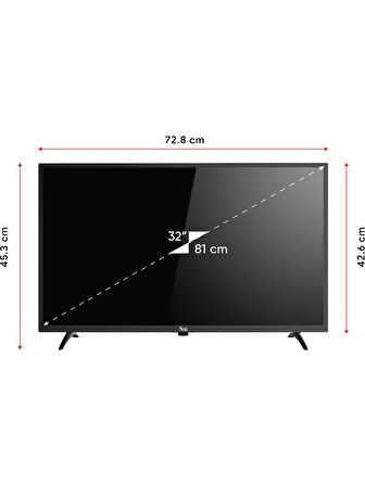 Next YE-32020GG4 32" 82 Ekran Uydu Alıcılı HD Google Android LED TV