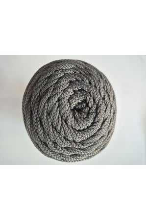 Makrome Polyester ip 200 gram Koyu Gri - Antrasit 067
