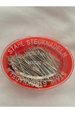 Toplu İğne Renkli 350 Adet 0.6×34 25 gram