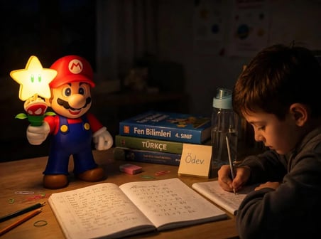 Mario Gece Lambası