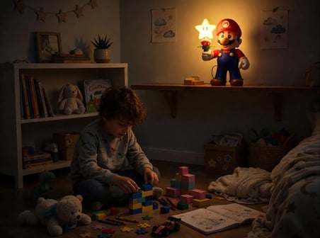 Mario Gece Lambası