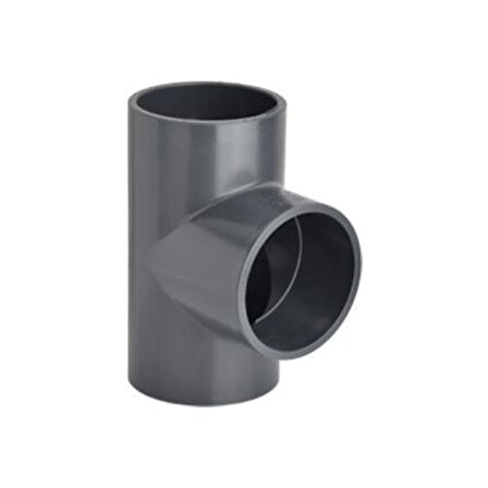 PVC YAPIŞTIRMA MUFLU TE ( Ø 140 ) ( 1 ADET )