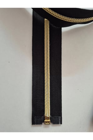 Ferace Fermuarı Silver 120 cm Uznluk En 3 cm 2
