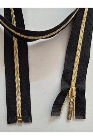 Ferace Fermuarı Silver 120 cm Uznluk En 3 cm 2