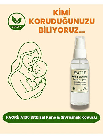 Doğal Sivrisinek Ve Kene Kovucu Sprey 100 ml | Bebek Ve Çocuklara Uygun Bitkisel Formül