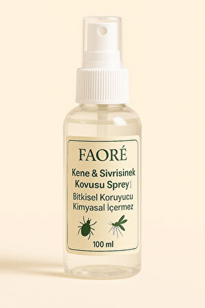 Doğal Sivrisinek Ve Kene Kovucu Sprey 100 ml | Bebek Ve Çocuklara Uygun Bitkisel Formül